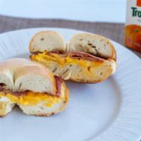 Taylor Ham With Egg & Cheese · 