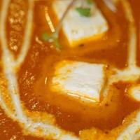 Paneer Makhani · Homemade paneer cooked in a creamy tomato sauce with a hint of fenugreek