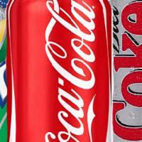 Soda · Coke, Diet Coke, Sprite, Dr. Pepper