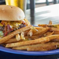 Bacon Burger · Consuming raw or undercooked meats, poultry, seafood, shellfish, or egg may increase your ri...