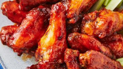 Wings · 8 Fried Wings with Fries Choice of: Buffalo, Lemon Pepper, Hot Lemon Pepper, Honey BBQ, Jerk, Mango Habanero.