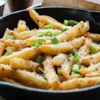 French Fries · Add garlic parmesan for an additional charge.
