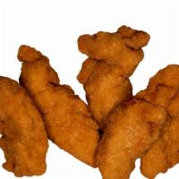 Chicken Tenders · All-white meat tenders served with a side of
honey mustard.
