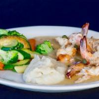 Sauteed Shrimp · Served in a white wine lemon-butter sauce or served a la diabla