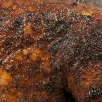 (2) Smoked Chicken Leg Quaters · Texas Slow and low smoked Leg quarters