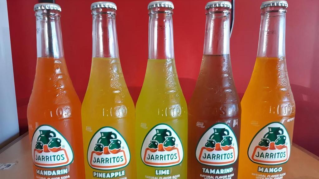 Jarritos · Mexican Drinks
Choose from: Mango, Pineapple, Guava, Fruit Punch, Mandarin, Tamarind