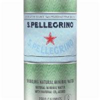 Pellegrino Sparkling Water · Bottle of Pellegrino Sparkling Water 8oz