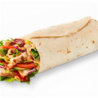 Chicken & Bacon (340 Cals) · Chicken breast strips and streaky bacon are topped a mixture of grated mozzarella and chedda...
