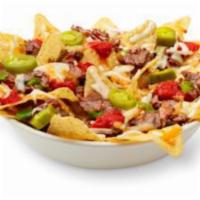 Steak Loaded Nachos (520 Cals) · Our Mexican favourite just got upgraded! Crunchy DORITOS® tortilla chips loaded with mozzare...