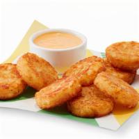 Hash Browns - 9 Pieces (350 Cals) · Nine golden and crispy hash browns come with a sauce of your choice making the perfect side ...