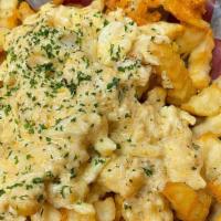 Crab Fries · French Fries Loaded With Super Lump Crab Meat With Homemade Special Sauce
