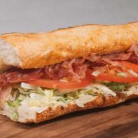 #6 Blt · Please choose your toppings! Thick cut Smoked Bacon on our freshly baked Sourdough bread, bu...