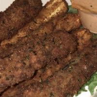 Zucchini Sticks · Served with chipotle ranch.