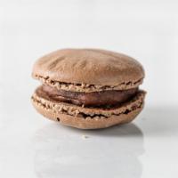 Dark Chocolate Macaron · A rich, sophisticated flavor made with 64% bittersweet dark chocolate. This macaron’s creamy...