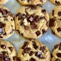 Giant Triple Chocolate Chip Cookie · 