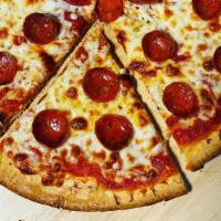 Gluten Free Crust  · Our delicious gourmet Gluten-Free crust with fresh topping selections.