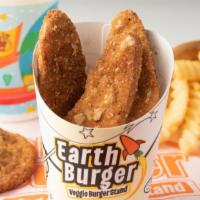 Chik-N® Tenders · Two crispy fried Incogmeato®  CHIK-N® tenders with ketchup. 330 calories.