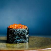 Ikura Nigiri (Salmon Roe) · 2 Pieces- Salmon roe. Gluten free.