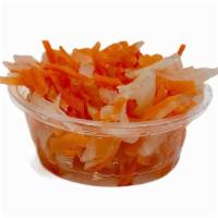Side Pickled Daikon & Carrots (Mini Container) · Gluten-free | Nut-free