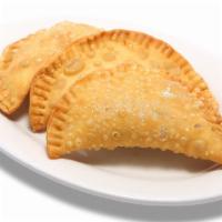 Chicken Empanada #3 · Fried pastry stuffed with chicken, potatoes and mix vegetables.