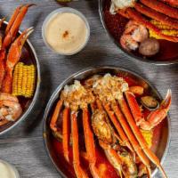 Seafood Boil  · PICK YOUR SEAFOOD (MIN 2 ITEMS)WITH CORN& POTATO