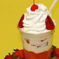 Strawberries With Cream · Freshly cut strawberries mixed with our original Yuyus' sweet cream topped with our homemade...