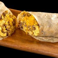 Steak And Egg Burrito · Steak, egg, and cheese.

Consuming raw or undercooked meats, poultry, seafood, shellfish, or...