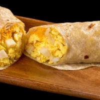 Country Burrito · Egg, potatoes, and cheese.

Consuming raw or undercooked meats, poultry, seafood, shellfish,...