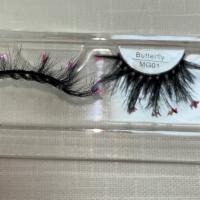 Butterfly Lashes (Pink) · Lashes with butterfly Sparkles