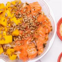 Build Three Proteins Poke Bowl (Chioce Of Proteins) · 