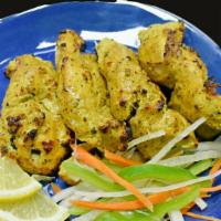 Pepper Chicken · Chicken marinated in Indian herbs, yogurt & pepper
