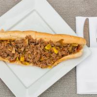 Cheesesteak · Choose meat, cheese and toppings.