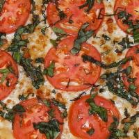 Classic Veggie · Mozzarella, fresh tomato, onion, green pepper, black olive, banana pepper rings, mushroom, s...