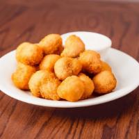Breaded Mushrooms · Served with a side of ranch. 900 calories.