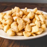 Rosati'S Dough Nuggets · Bite-sized pieces of crispy pizza dough tossed in garlic butter sauce and served with a side...