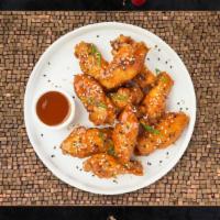Sweet & Sour Hour Wings · Fresh chicken wings breaded, fried until golden brown, and tossed in sweet and sour sauce. S...