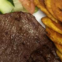 Carne De Res Frita / Fried Beef Meat · 