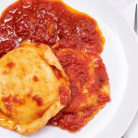 Homemade Cheese Ravioli · 