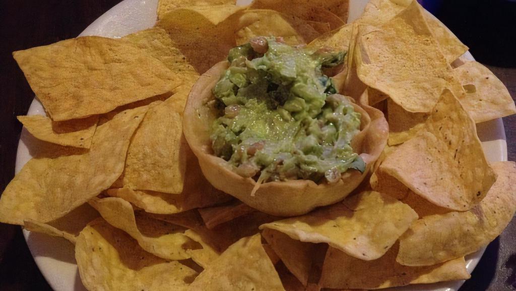 Guacamole Dip With Chips · 