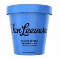 Van Leeuwen Peanut Butter Brownie Chip (14 Oz) · Nothing makes us happier than this Peanut Butter Brownie Chip Ice Cream. To our peanut butte...