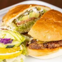 Tortas · Mexican sandwich with beans choice of meat steak (bistec) seasoned pork (al pastor) breaded ...