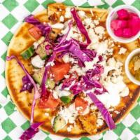 Al'S Famous Chicken Pita · All our Pitas come with tomatoes, cucumbers, purple cabbage, a generous amount of our signat...