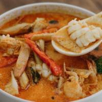 Malaysian Red Curry Ostrich · 