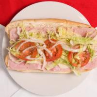 Italian Sub · Ham, salami, and provolone.