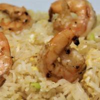 #91- Fried Rice Shrimp · 
