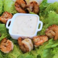#47- Grilled Shrimp Salad · Shrimp salad. shrimp salad. shellfish salad.