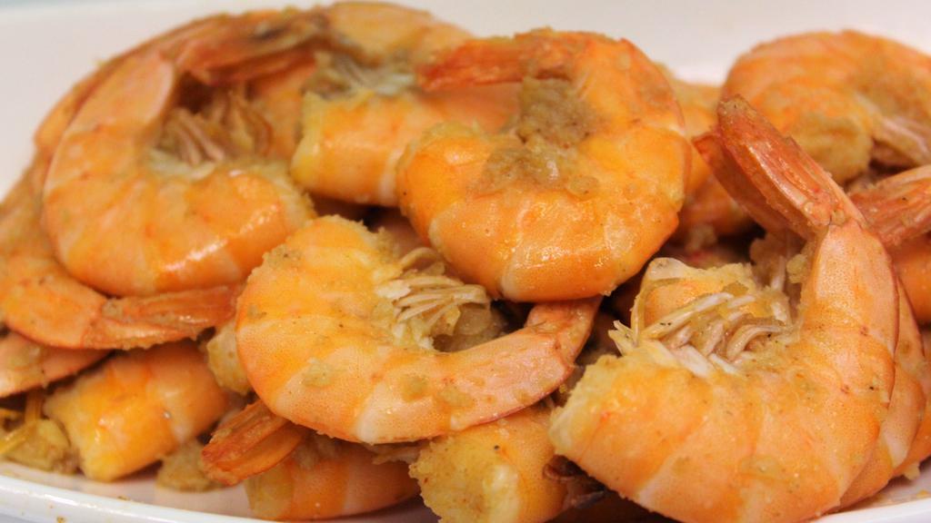 Steamed Shrimp Butter Garlic Sauce · Steamed shrimp tossed with RNC butter garlic sauce