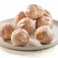 Donuts|Glazed Donut Holes · Bite sized donut holes drizzled in a sweet icing glaze. Perfect for on the go snacking. 330 ...