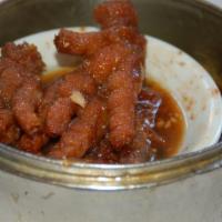Steamed Chicken Feet W/Black Bean Sauce  · 