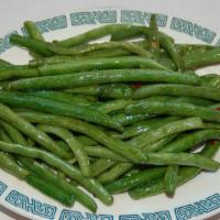 Sauteed String Beans · Dinner size